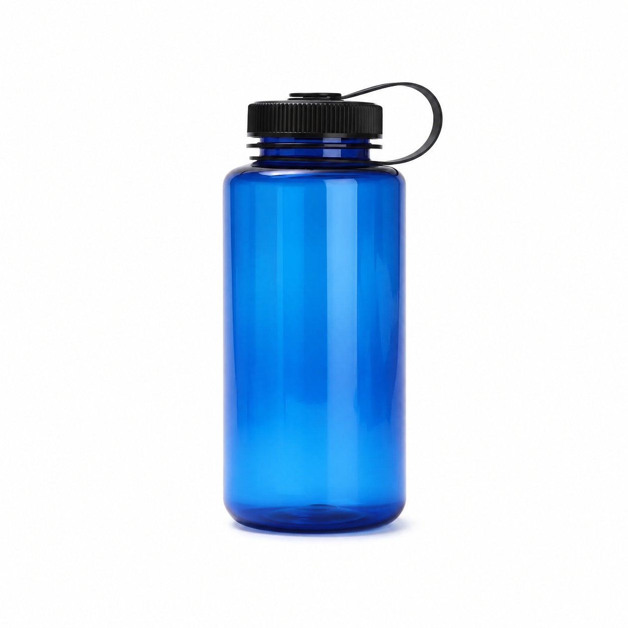 Screw-Top Sports Plastic Water Bottle