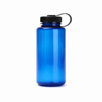 Screw-Top Sports Plastic Water Bottle