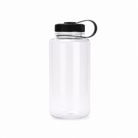 Screw-Top Sports Plastic Water Bottle