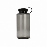 Screw-Top Sports Plastic Water Bottle