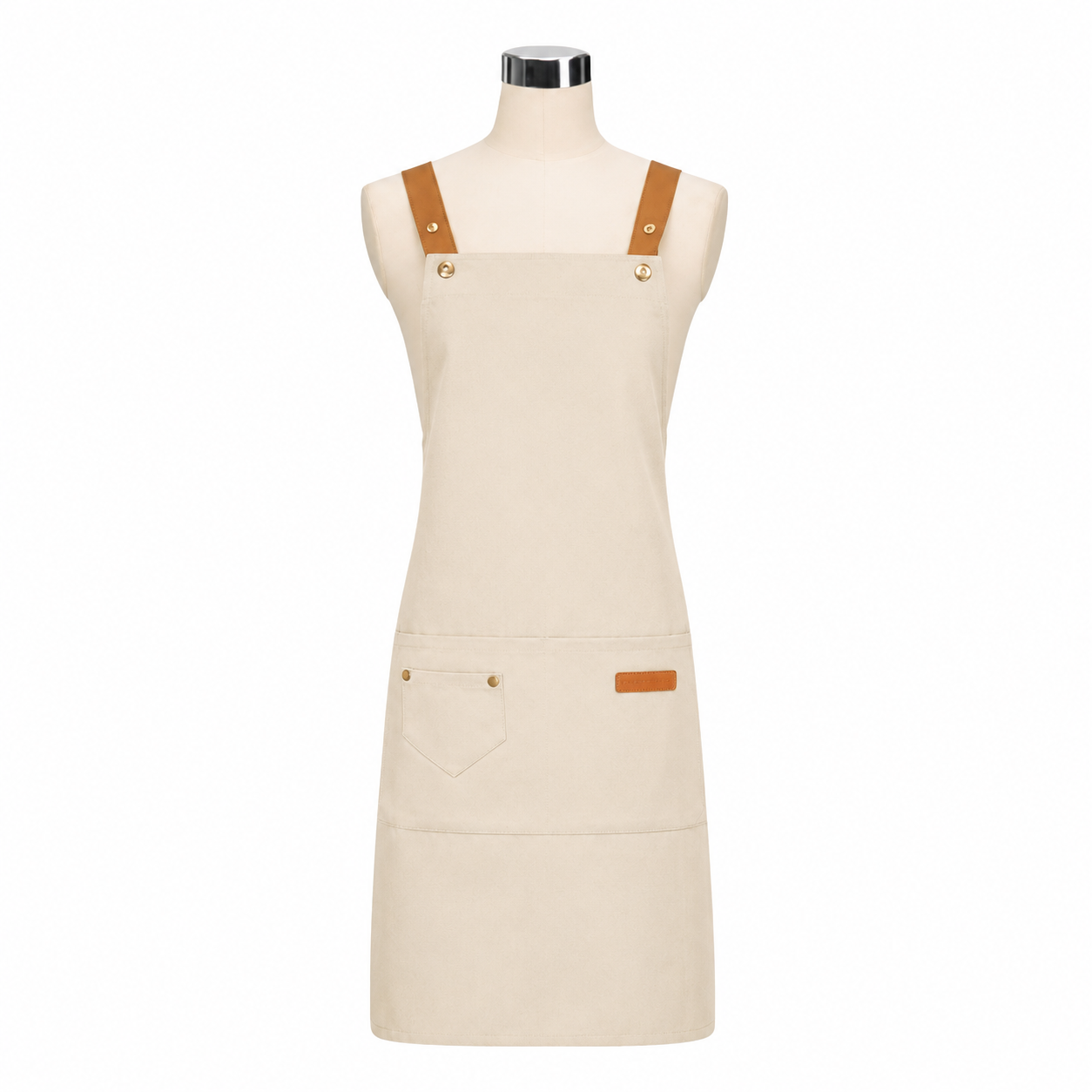Oxford Cotton Bib Apron
