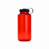 Screw-Top Sports Plastic Water Bottle