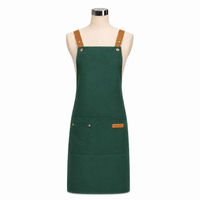 Oxford Cotton Bib Apron
