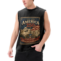 Rush Order - America 250 Washed Cotton Tank Top