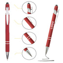 Metal Click Pearl Stylus Pen