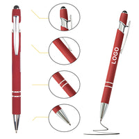 Metal Click Pearl Stylus Pen