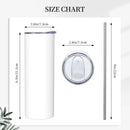 Rush Order - 20oz Stainless Steel Straw Tumbler