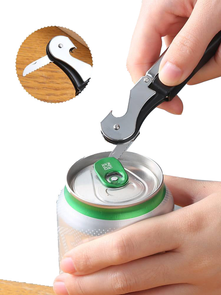 Multi-Functional Spiral Wine Opener