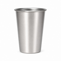 12 oz Stainless Steel Pint Cup
