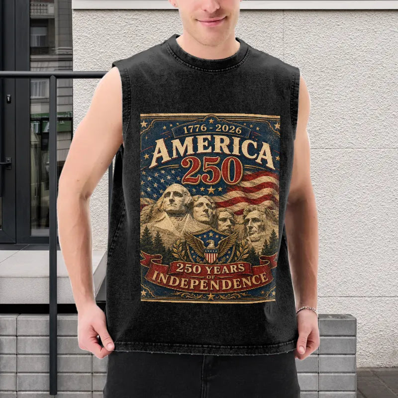 Rush Order - America 250 Washed Cotton Tank Top