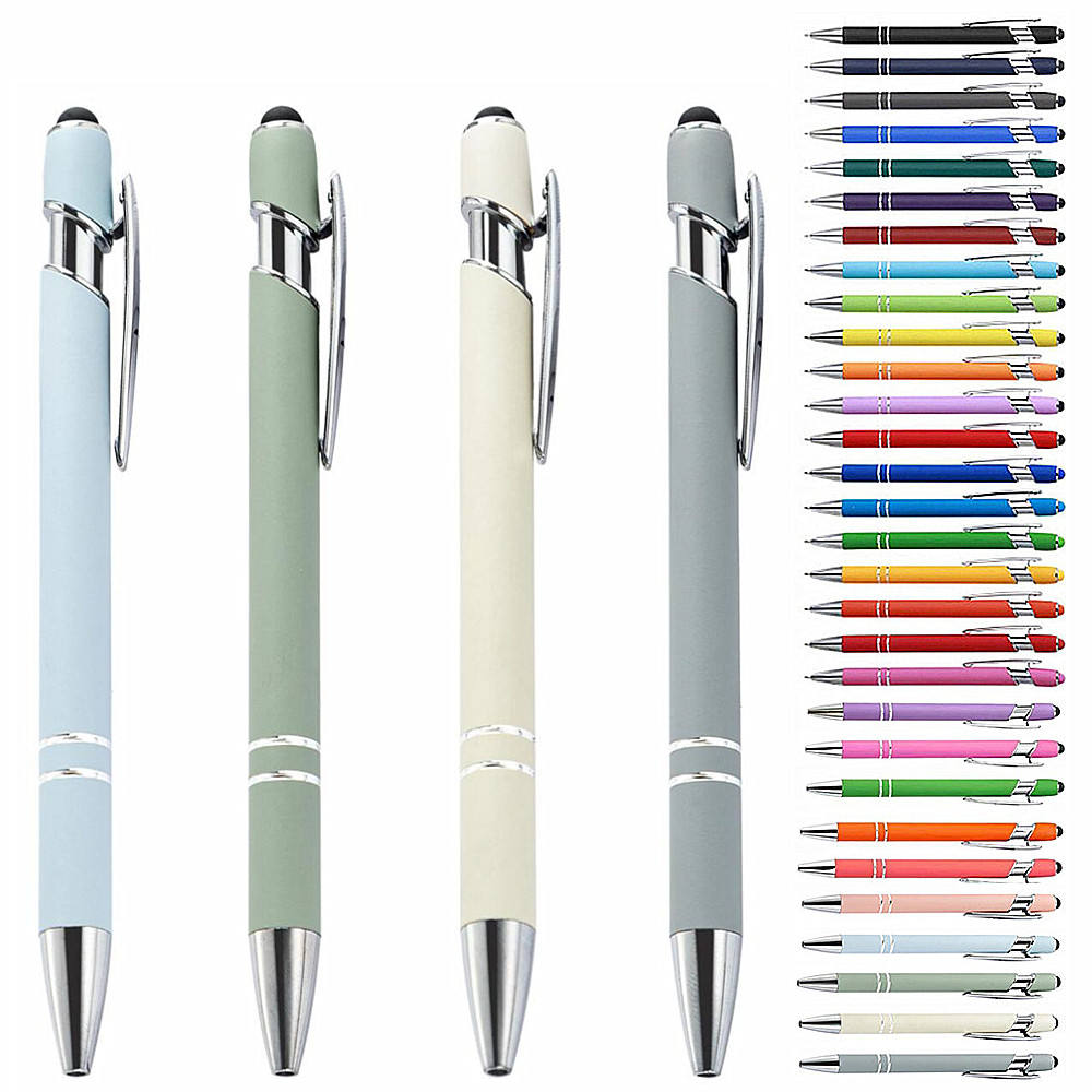 Metal Click Pearl Stylus Pen