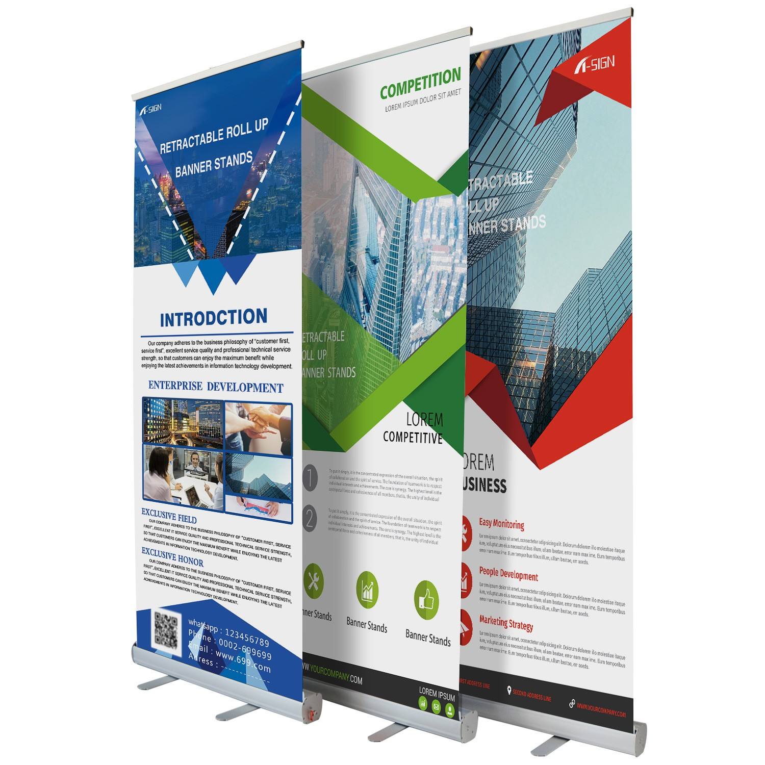 Roll-Up Banner Stand