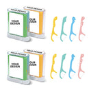 Press-to-Dispense Kids Flossers Set