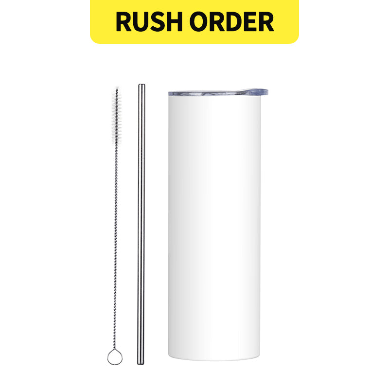 Rush Order - 20oz Stainless Steel Straw Tumbler