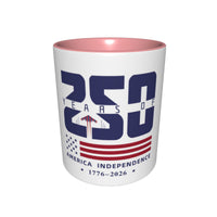Rush Order - America 250 11 oz Two-Tone Mug